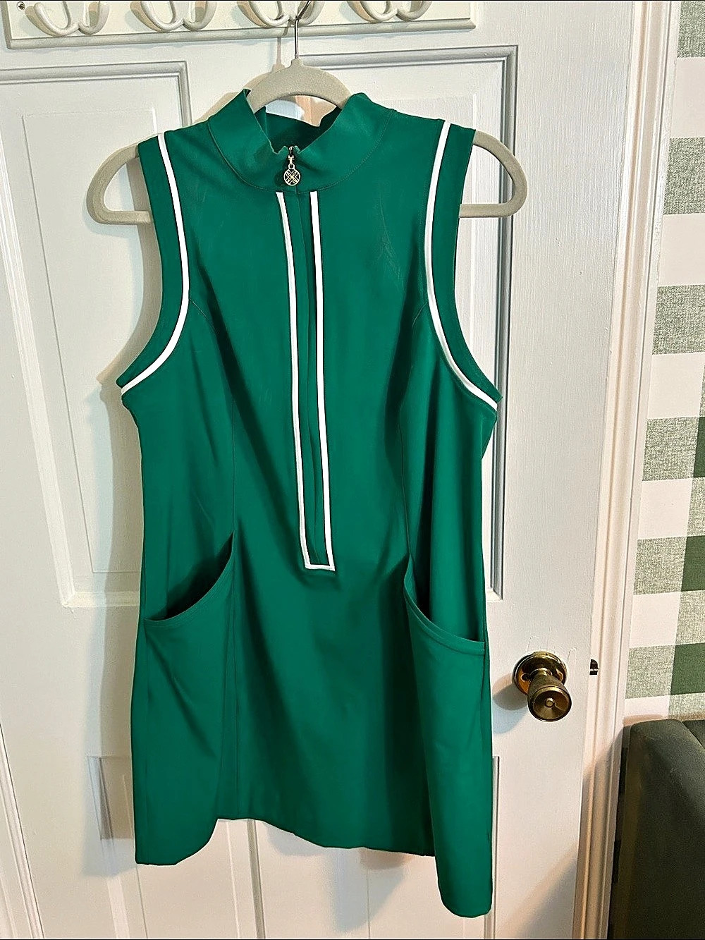Lilly Pulitzer Luxletic Green Size 14 Mini Dress Set Like New